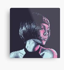 Red Metal Print