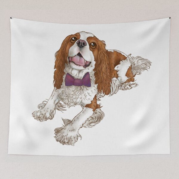 Item preview, Cavalier King Charles Spaniel - Smiling Blenheim designed and sold by jollyinu.