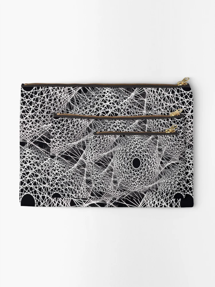 Thumbnail 2 of 4, Zipper Pouch, Algorithm. designed and sold by MindTravel.
