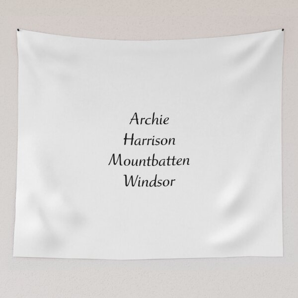 Item preview, Archie Harrison Mountbatten-Windsor (Royal Baby) designed and sold by cineva1234.