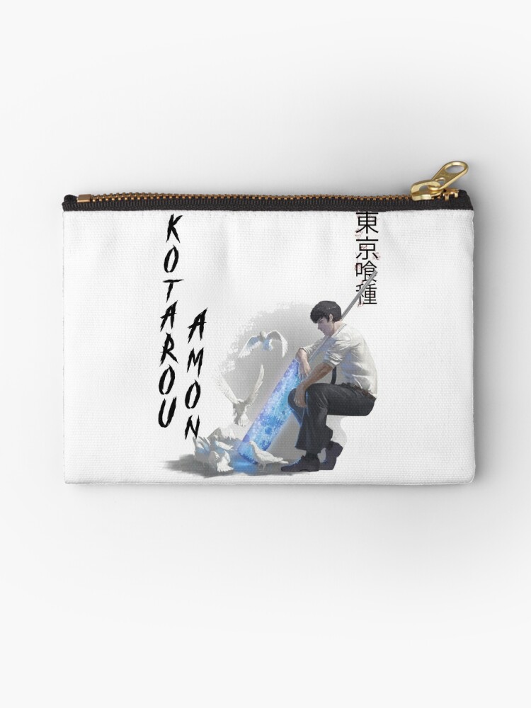 Tshirt Clothing Man White 東京喰種 Tokyo Ghoul Root A Re Kotarou Amon Ccg Zipper Pouch By liobros Redbubble