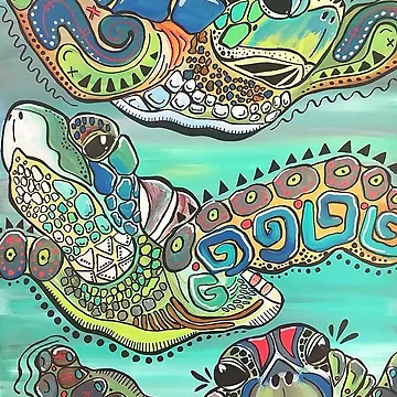 Artwork thumbnail, Turtle Stack by Kendii Art