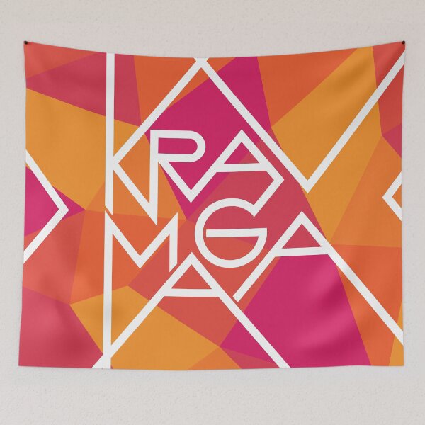 Item preview, Krav Maga Sharp Bright Lettering designed and sold by polliadesign.