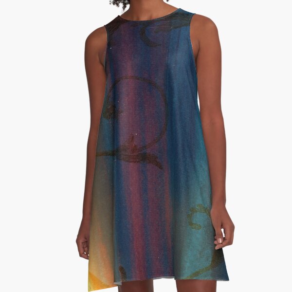 Abstract #33 A-Line Dress