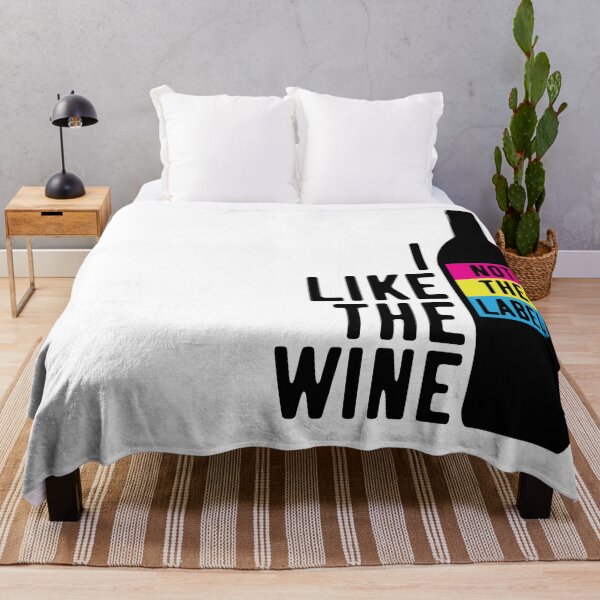 Item preview, I Like The Wine Not The Label designed and sold by kjanedesigns.