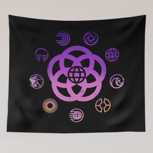 Item preview, EPCOT Future World Pavilions - Night Edition  designed and sold by a-demon-jello.