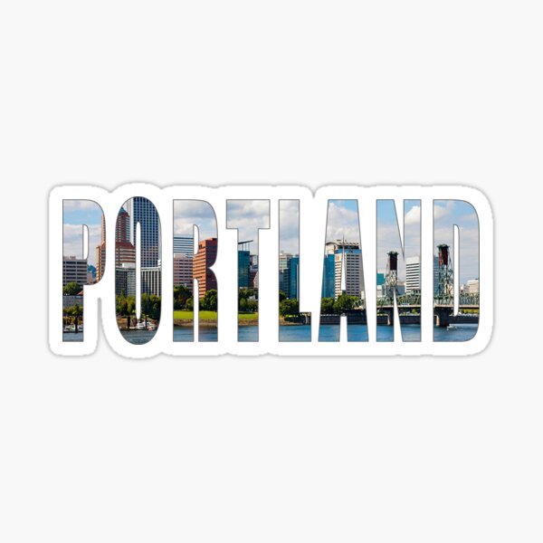 Portland State University Sticker for Sale by Kate Kosmicki