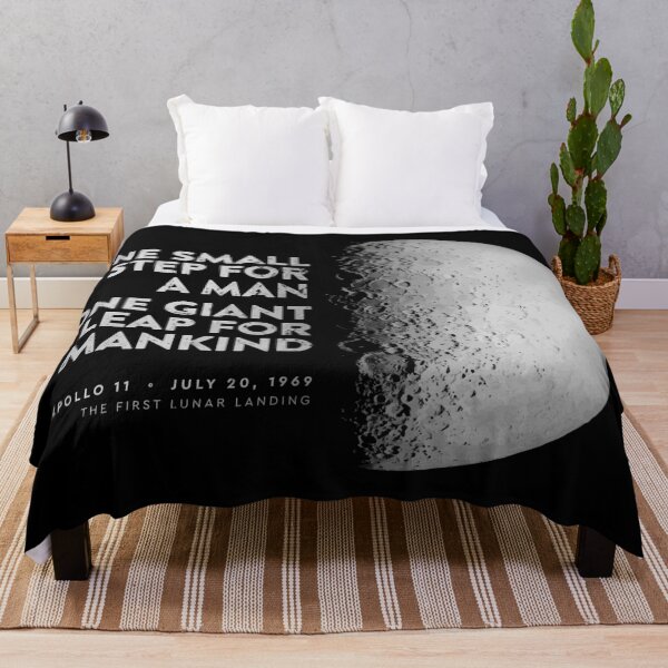 Item preview, One small step for a man one giant leap for mankind - Apollo 11 50th Anniversary NASA July 20, 1969 The First Lunar Landing designed and sold by Sergey S.