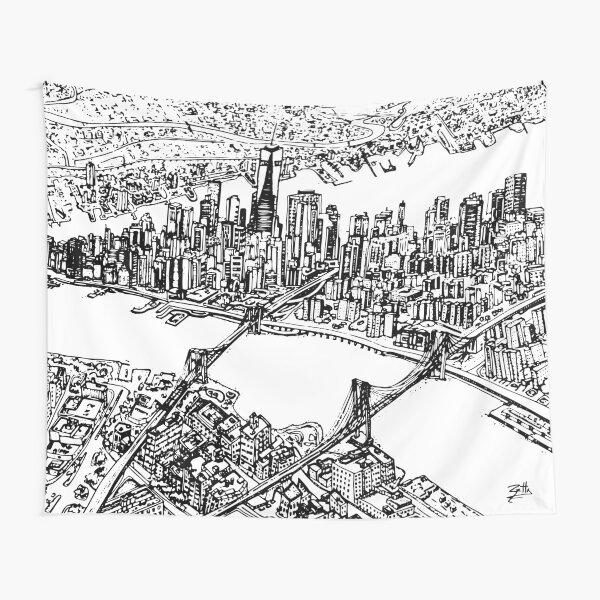 NEW YORK CITY Tapestry
