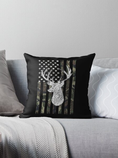 Artikel-Vorschau von Hirsch Jagd Buck Tarnung Flagge, designt und verkauft von wilsonellis.