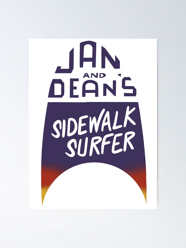 Sidewalk Surfer Sticker