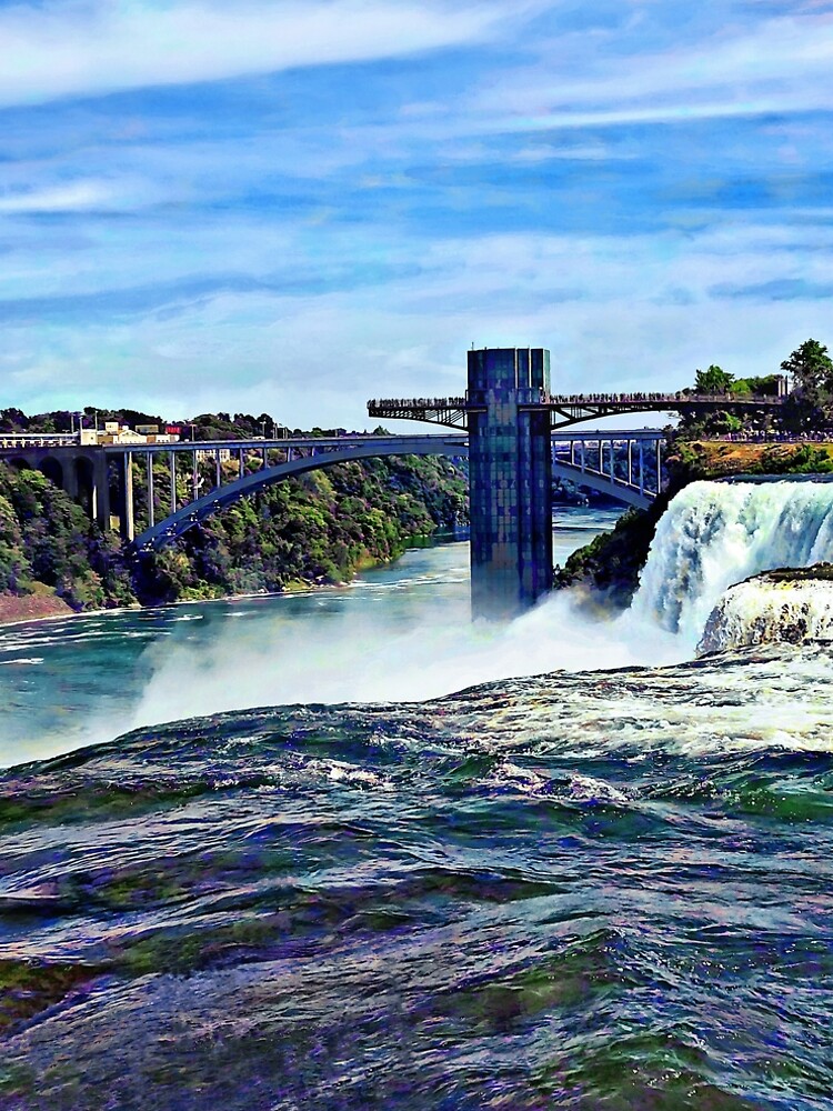 Niagara Falls NY - Prospect Point Observation Tower" A-Line Dress for Sale by SudaP0408 | Redbubble Niagara Falls NY - Prospect Point Observation Tower" A-Line Dress for Sale by SudaP0408 | Redbubble