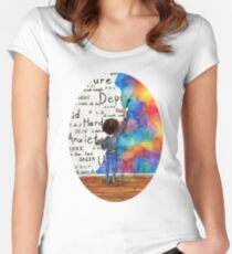 Kämpfen Sie immer wieder Aquarell (2015) REVAMP Tailliertes Rundhals-Shirt