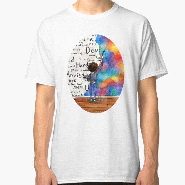 Always Keep Fighting Watercolor Painting (2015) REVAMP Classic T-Shirt