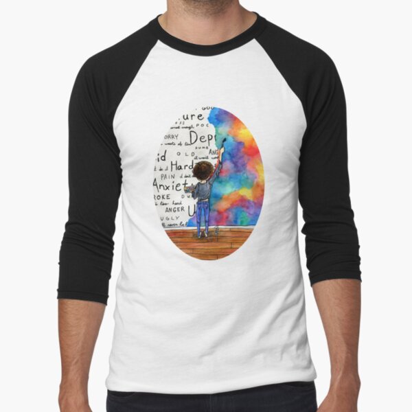 Baseballshirt mit 3/4-Arm
