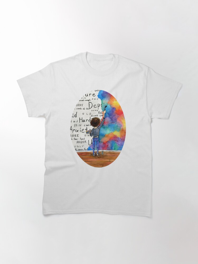 Thumbnail 3 von 7, Classic T-Shirt, Herzenskummer designt und verkauft von arlieopal.