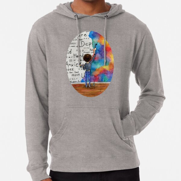 Always Keep Fighting Watercolor Painting (2015) REVAMP Lightweight Hoodie