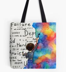 Bolsa de tela Siempre sigue luchando Acuarela (2015) REVAMP