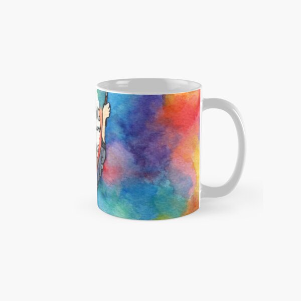 Always Keep Fighting Watercolor Painting (2015) REVAMP Classic Mug