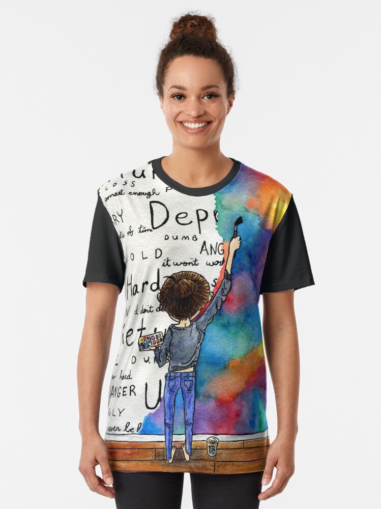 Thumbnail 2 von 5, Grafik T-Shirt, Herzenskummer designt und verkauft von arlieopal.