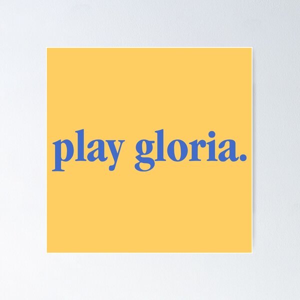Item preview, Play Gloria. designed and sold by meghandulaney.