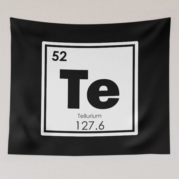 Item preview, Tellurium chemical element designed and sold by tony4urban.