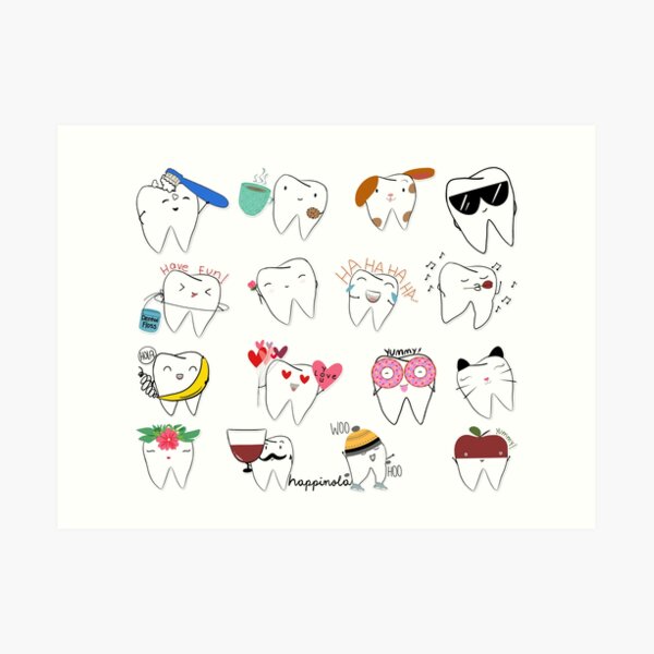 Mix-Molar Art Print