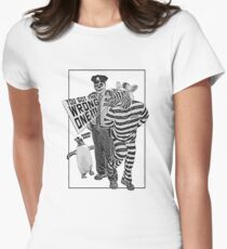 das falsche Tailliertes T-Shirt für Frauen