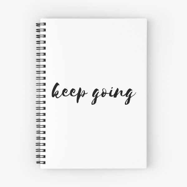Item preview, keep going script text handwritten designed and sold by Erbearen.