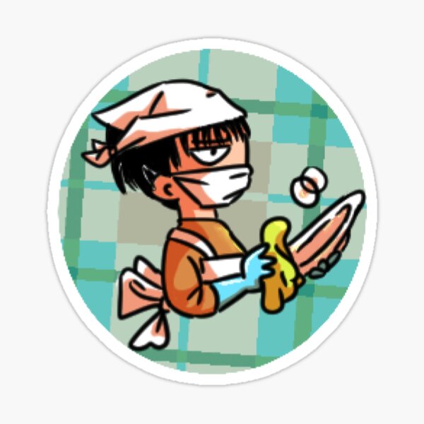 Item preview, Chibi doing the washing up designed and sold by Akaiitodesigns.