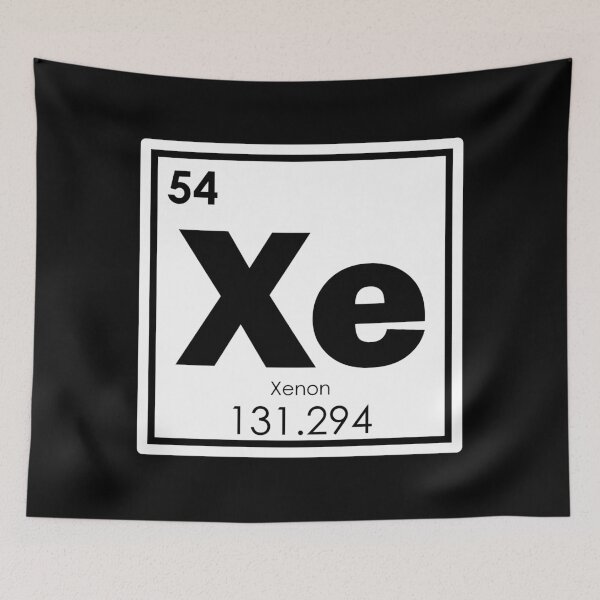 Item preview, Xenon chemical element designed and sold by tony4urban.