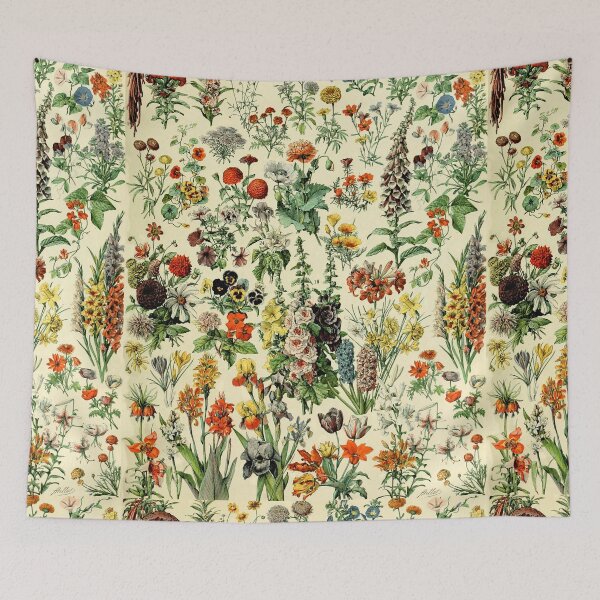 Item preview, COLORFUL GARDEN FLOWERS Vintage Botanical Drawings designed and sold by BulganLumini.
