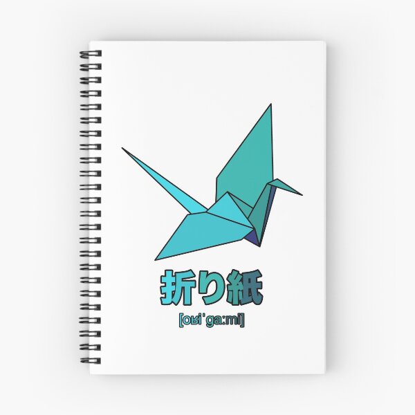 Item preview, Origami Crane Aqua designed and sold by aircoucou.