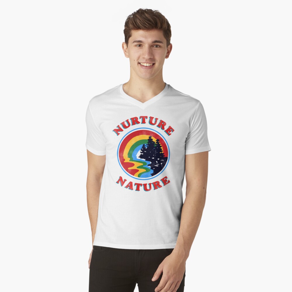 Item preview, V-Neck T-Shirt designed and sold by glowingly.
