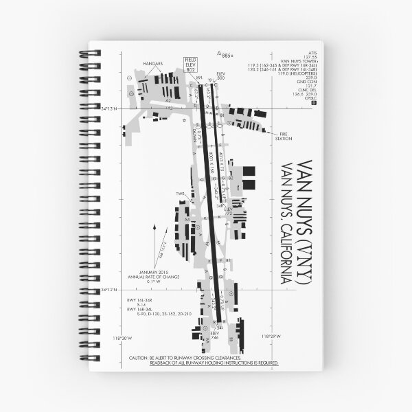 Item preview, Van Nuys Airport California VNY designed and sold by Michael Garber.