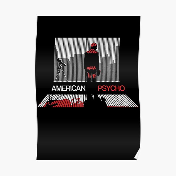 American psycho - Minimalist design Poster
