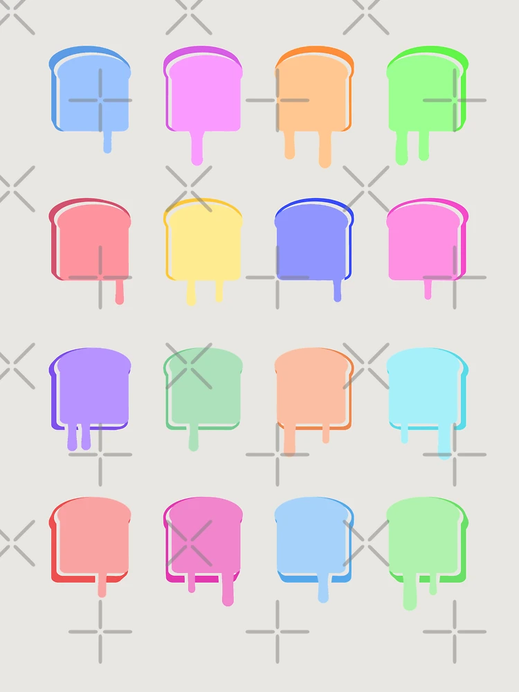 Thumbnail 6 von 6, Premium Oversized Pullover, Regenbogentoasts [Roufxis-Rb] designt und verkauft von RoufXis.