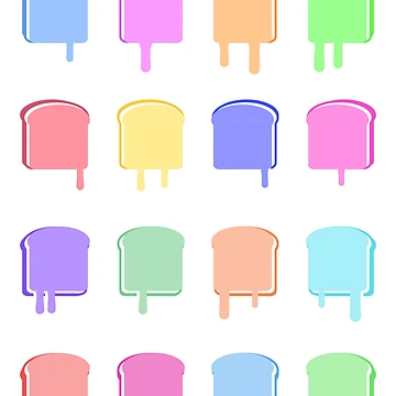 Vorschaubild zum Design Regenbogentoasts [Roufxis-Rb] von RoufXis