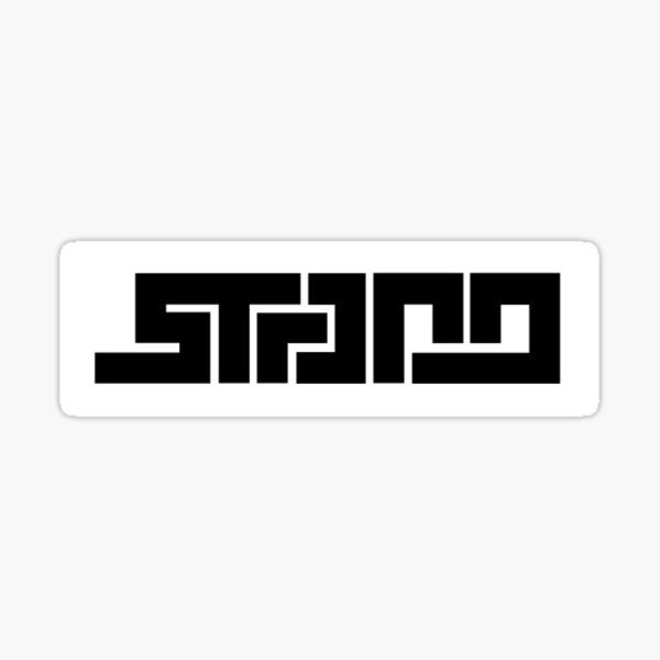 str1ng logo Sticker