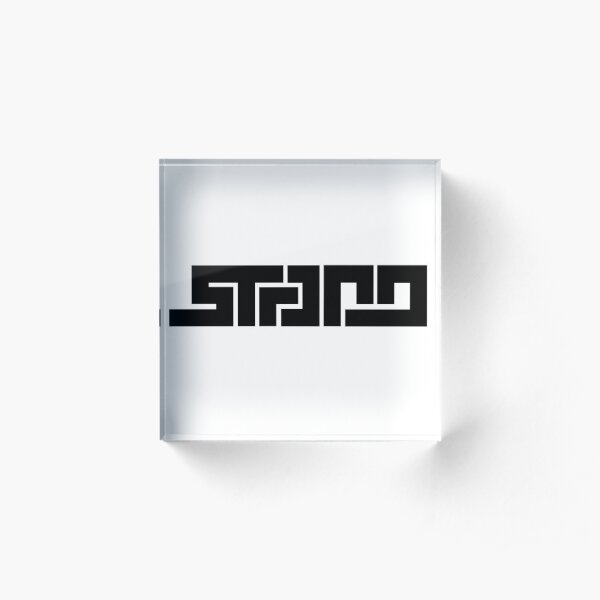 str1ng logo Acrylic Block
