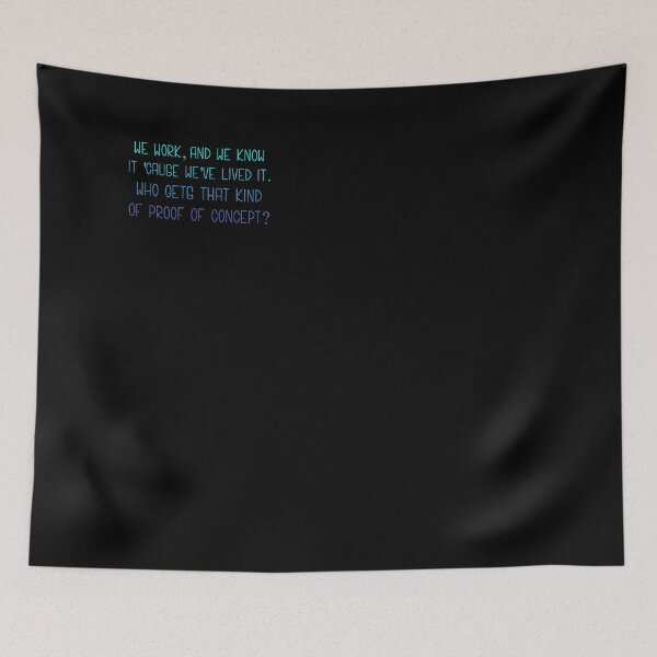 Item preview, We work designed and sold by BunnyMomMtl.