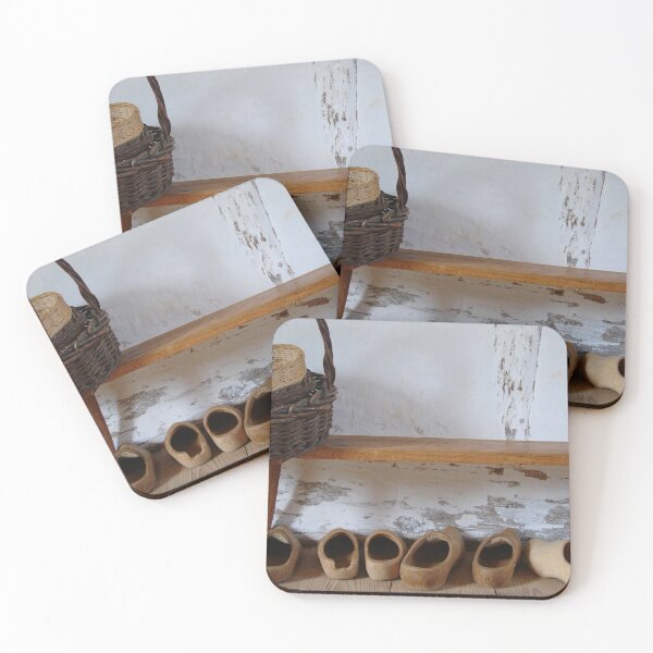 Item preview, clogs under a bench designed and sold by speecherri.