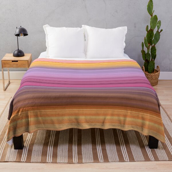 Item preview, Hibiscus - Floral colors striped pattern designed and sold by WesternExposure.