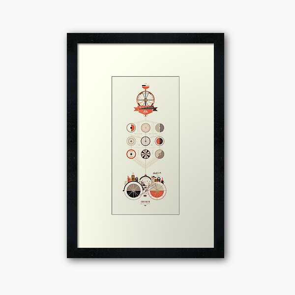 Free Ride Framed Art Print