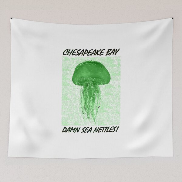 Item preview, Green Sea Nettle Chesapeake Bay designed and sold by baybranded.