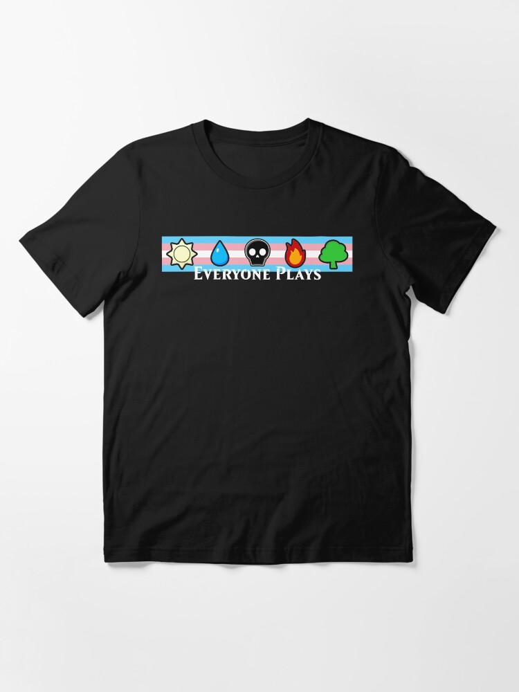 Alternate view of MTG - Everyone Plays (White Text) Essential T-Shirt