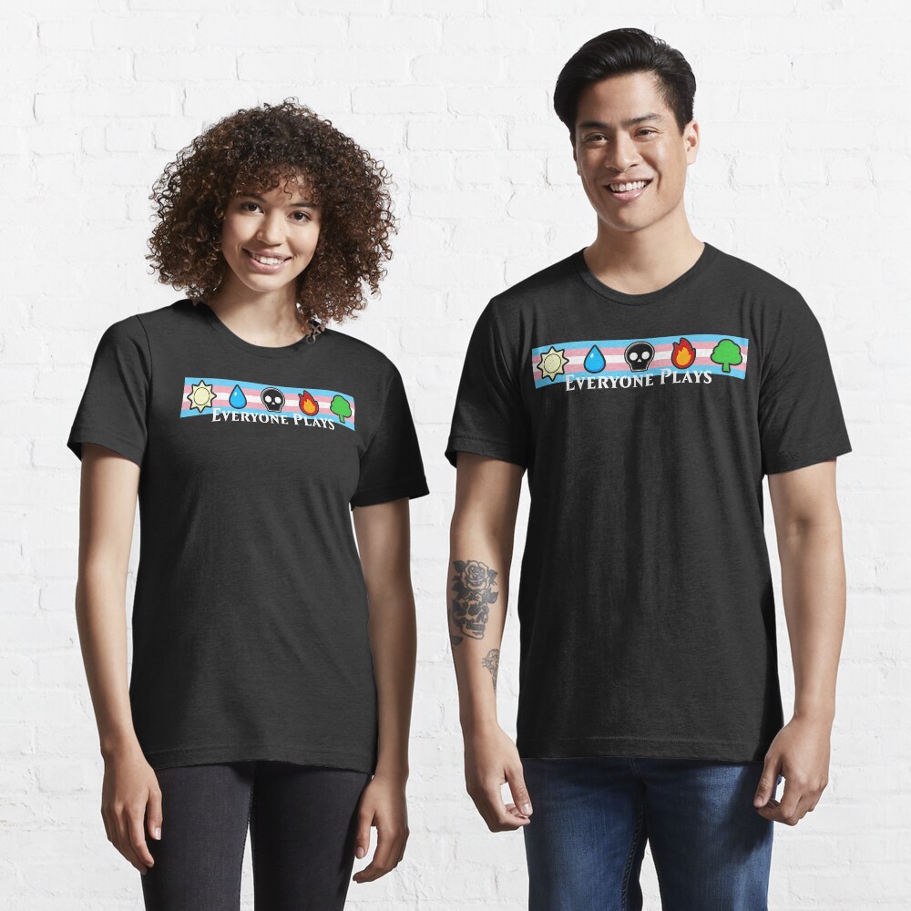 MTG - Everyone Plays (White Text) Essential T-Shirt