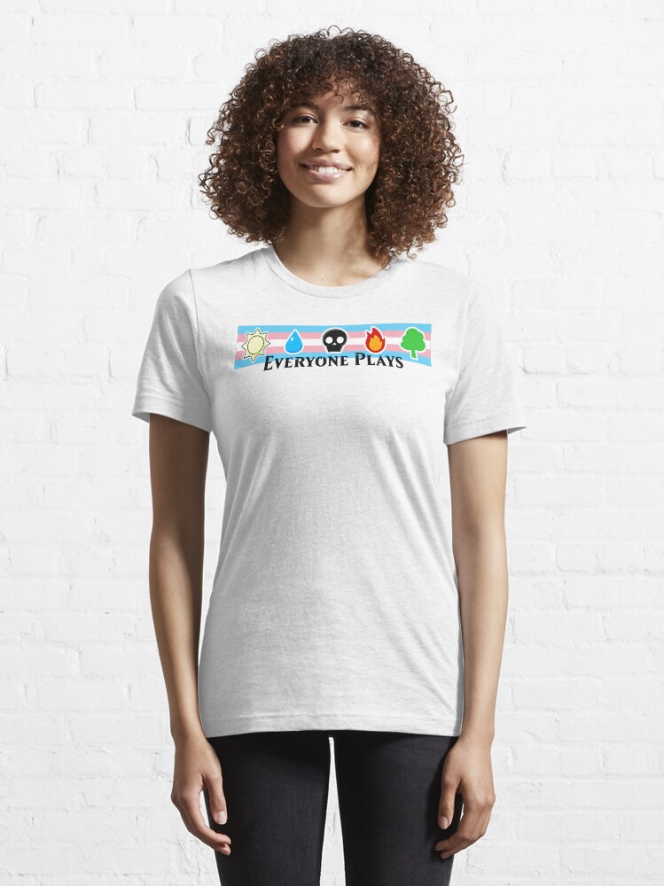 Alternate view of MTG - Everyone Plays (Black Text) Essential T-Shirt