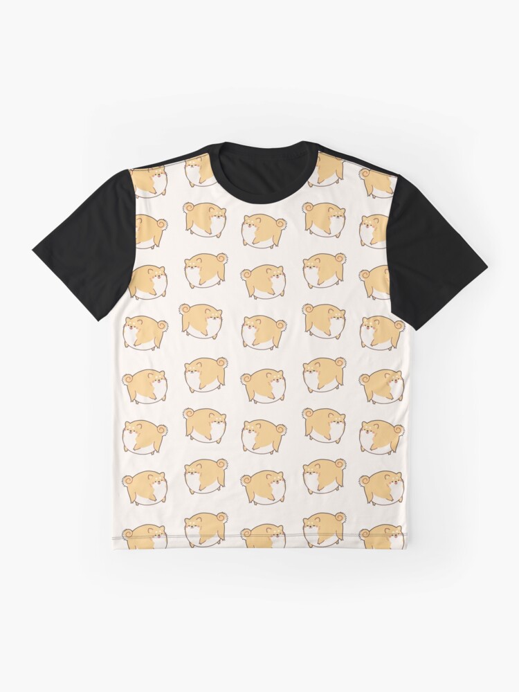 Alternate view of Round Shibes ! Graphic T-Shirt
