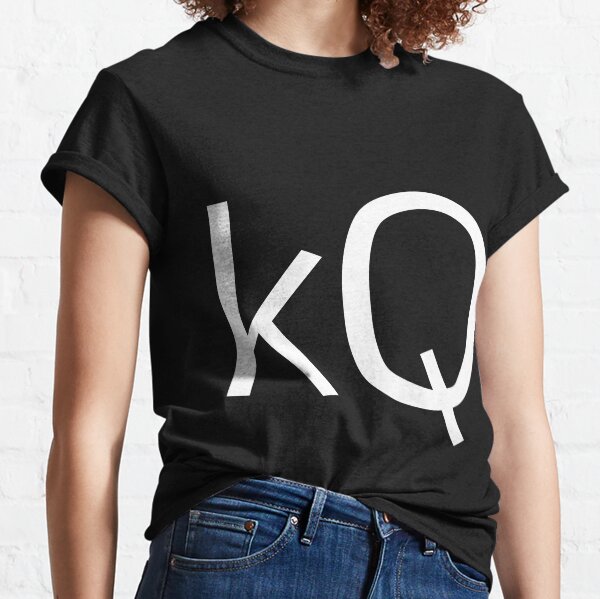 Keegan Quinn logo (white) Classic T-Shirt